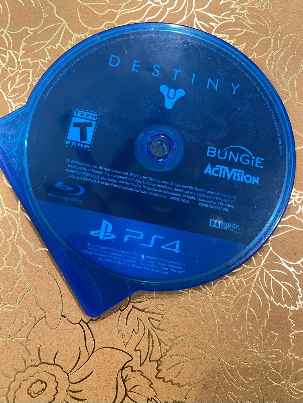 Game, Destiny PS4 Bungie Activision Disc
